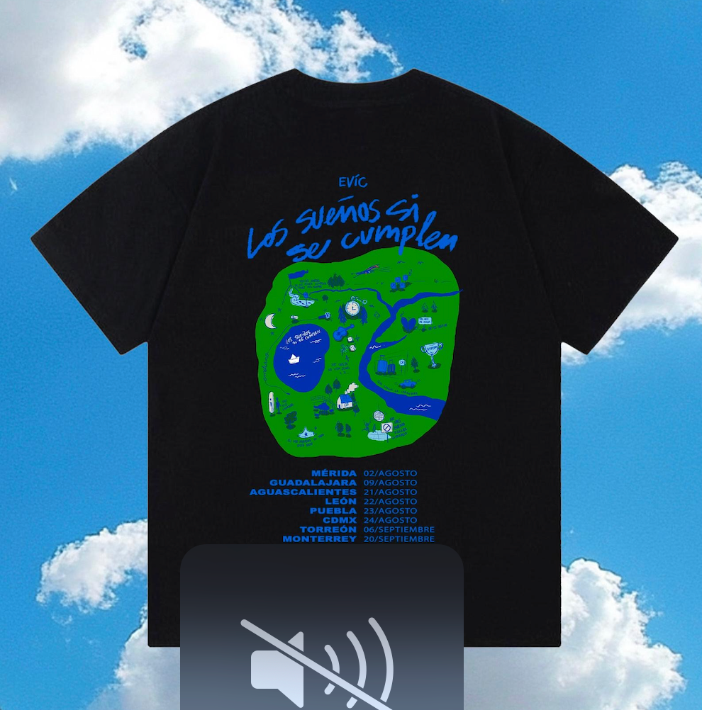 Playera "Los Sueños Sí Se Cumplen" Tour